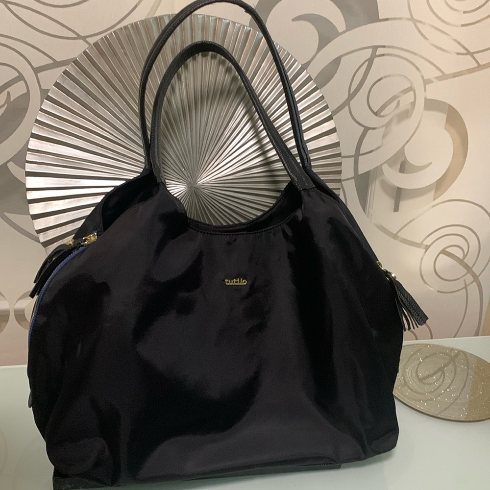 TUTILO Front Runner Collection Black Tote